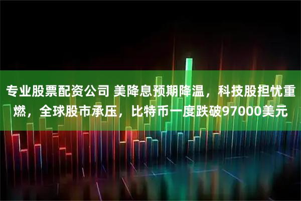 专业股票配资公司 美降息预期降温，科技股担忧重燃，全球股市承压，比特币一度跌破97000美元